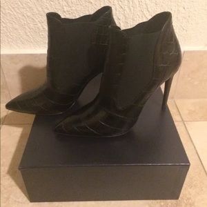 New Ralph Lauren crocodile leather boots